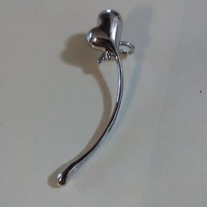 Stainless steel Heart Ear Hook